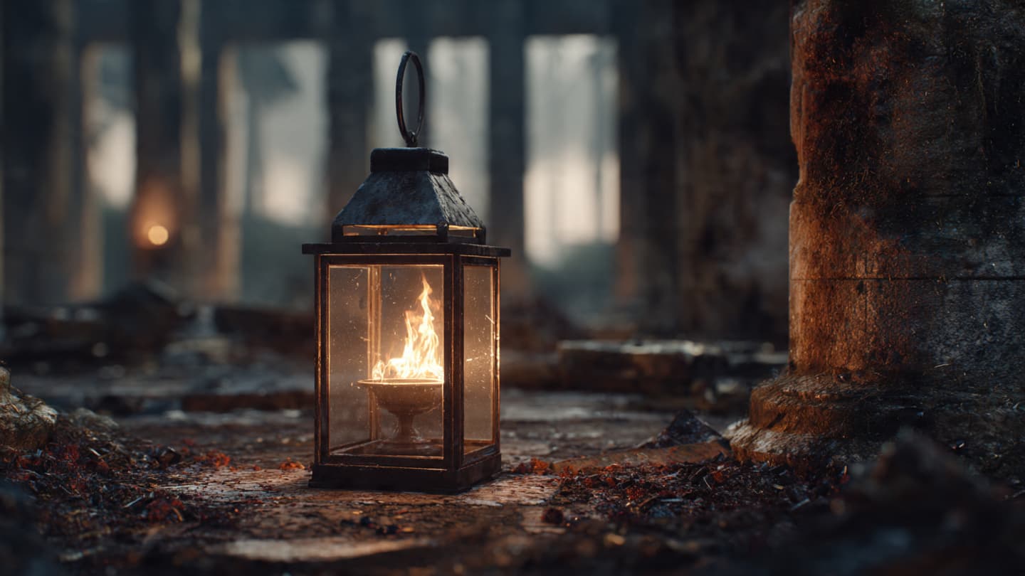 In the Stillness After Fire: Memory, Devotion, and the Unbroken Flame at a Japanese Temple