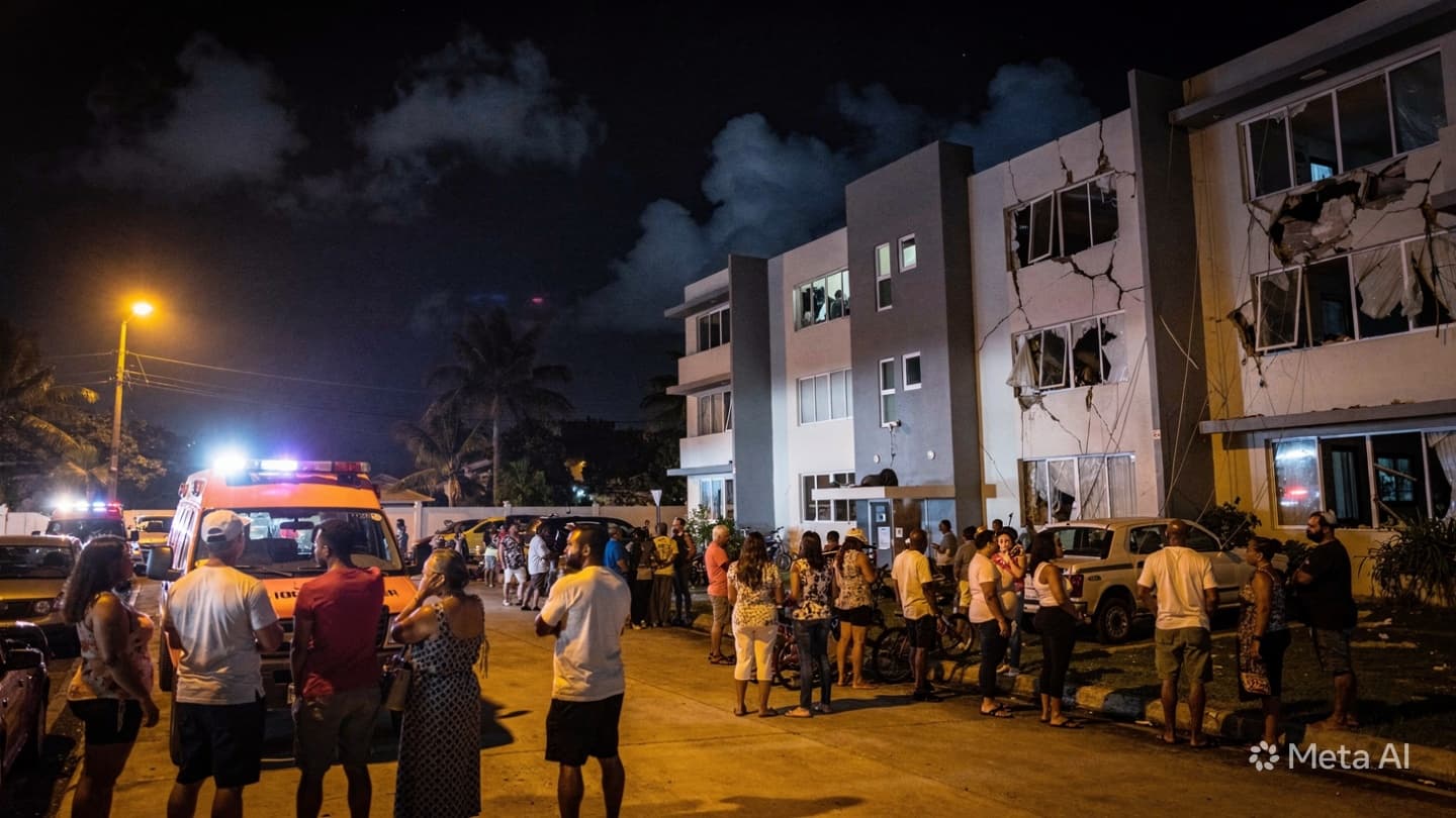 Between Shaking Walls and Restless Seas, Eastern Caribbean Nights Turned Uneasy Again Yesterday