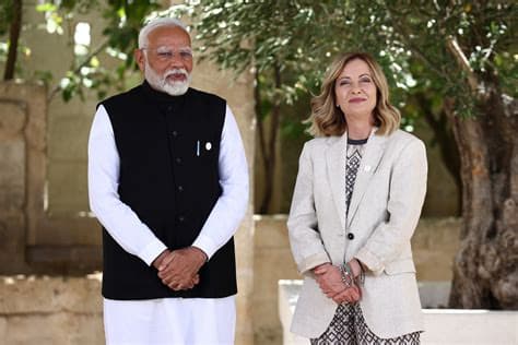 Italy and India Set to Strengthen Ties During Modi's Visit to Rome