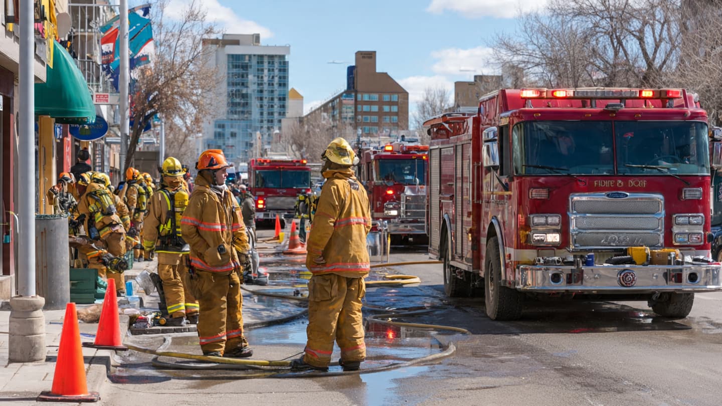After the Smoke Cleared, a Community Faced New Uncertainty After the Smoke Cleared, a Community Faced New Uncertainty