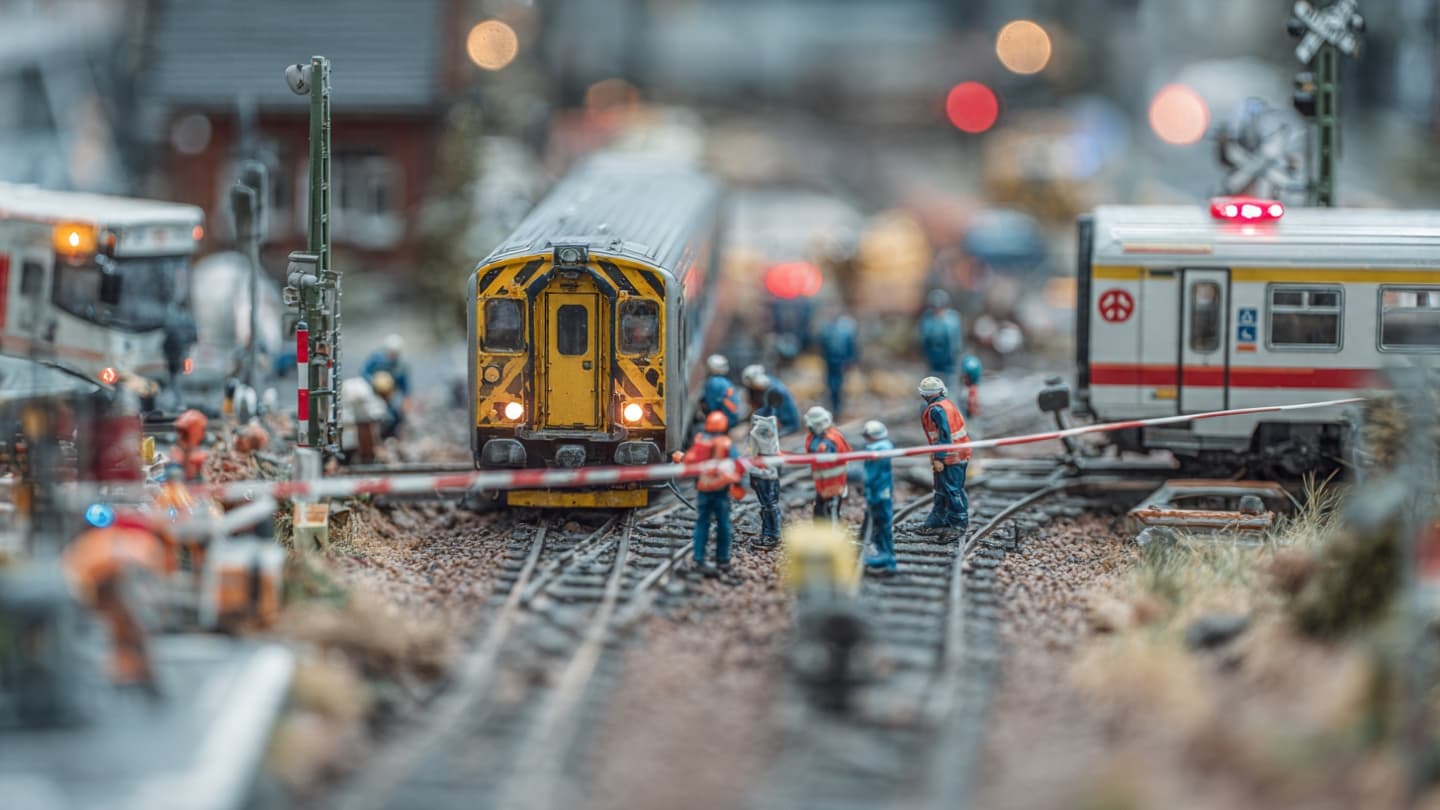 Two Transportation Paths Met Under Difficult Circumstances