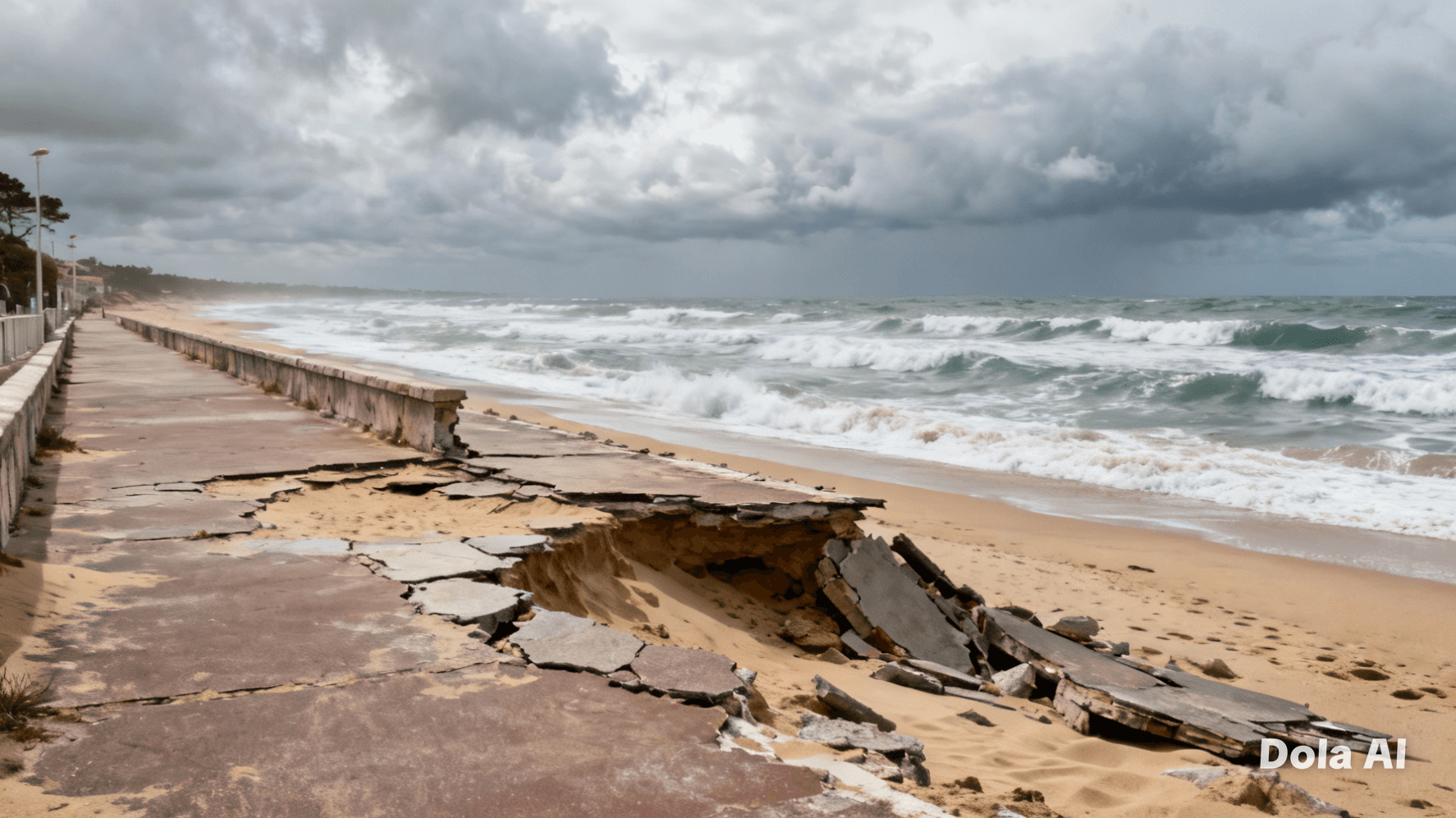 Where Footsteps Once Wandered: A Promenade Lost to Atlantic Breath Where Footsteps Once Wandered: A Promenade Lost to Atlantic Breath