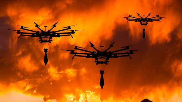 Fully Autonomous AI-Controlled Drones Kill Human Soldiers for the First Time, Claims Ukrainian Defence Official Fully Autonomous AI-Controlled Drones Kill Human Soldiers for the First Time, Claims Ukrainian Defence Official