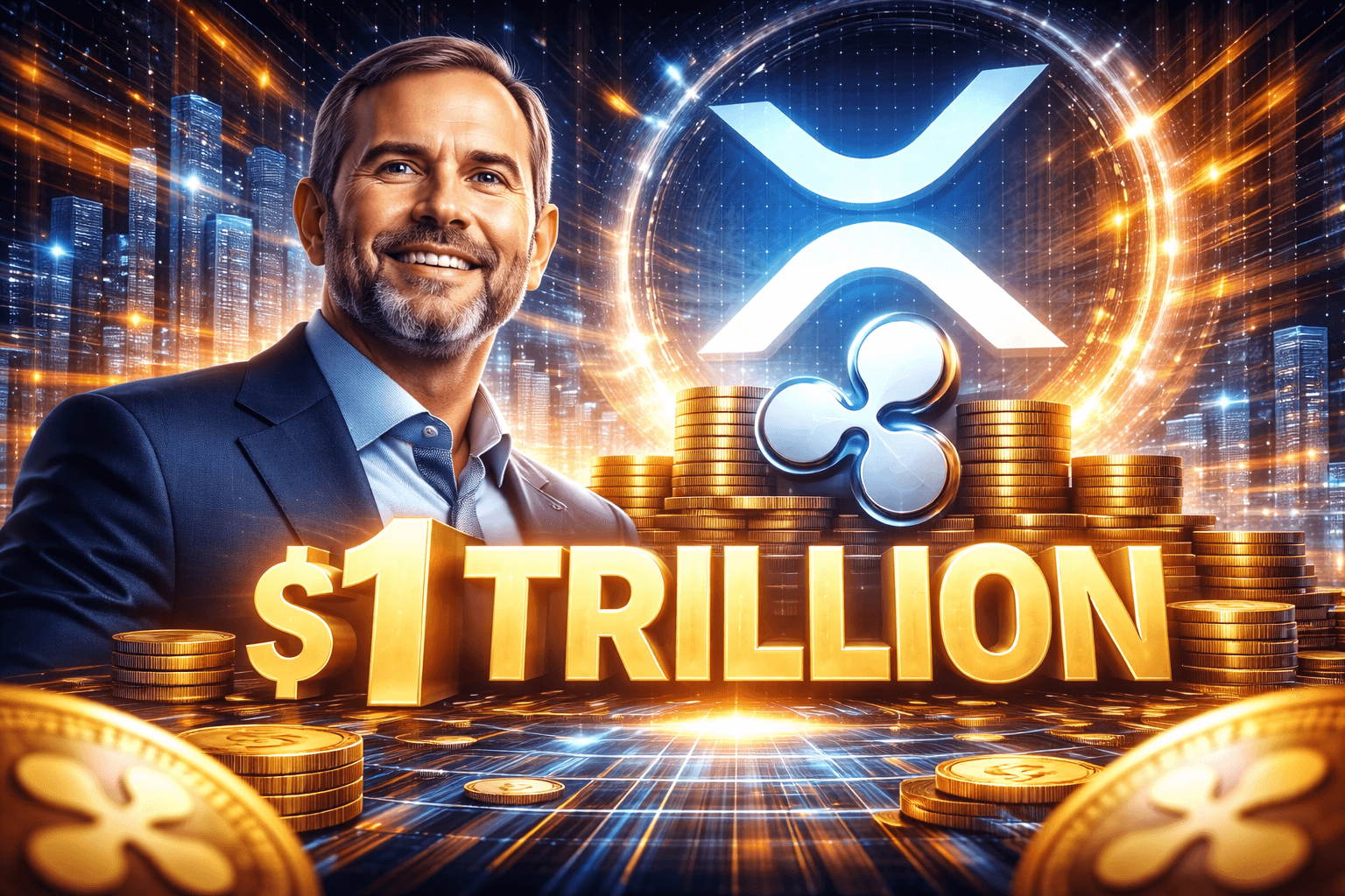 Ripple CEO Predicts Crypto Firm Could Reach $1 Trillion Valuation Ripple CEO Predicts Crypto Firm Could Reach $1 Trillion Valuation