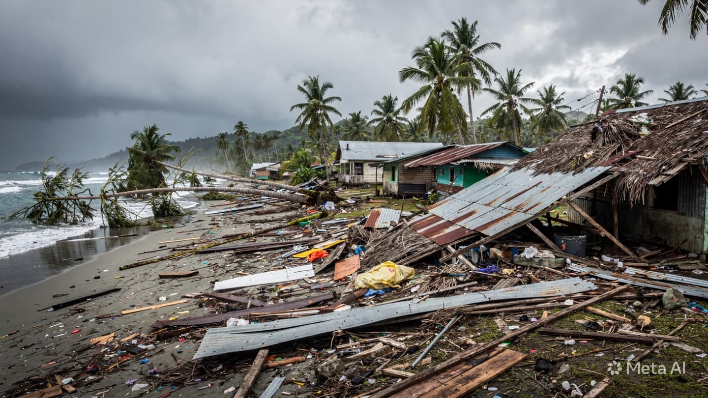 Between Coastal Villages and Violent Storm Gusts, Families Faced Another Difficult Night Yesterday Quietly