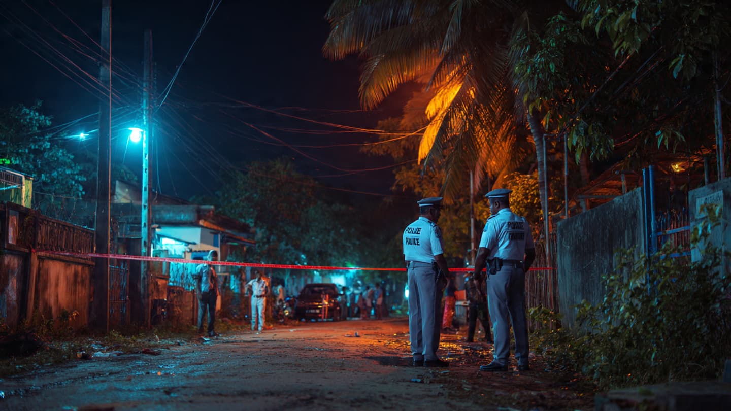 Between Police Lights and Silent Homes, A Triple Killing Shakes Western Sri Lankan Communities This Week