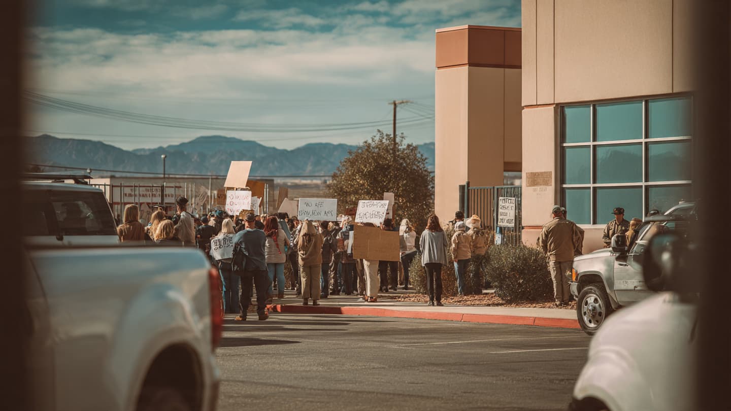 A Detention Center Became a Stage for a Larger Debate A Detention Center Became a Stage for a Larger Debate