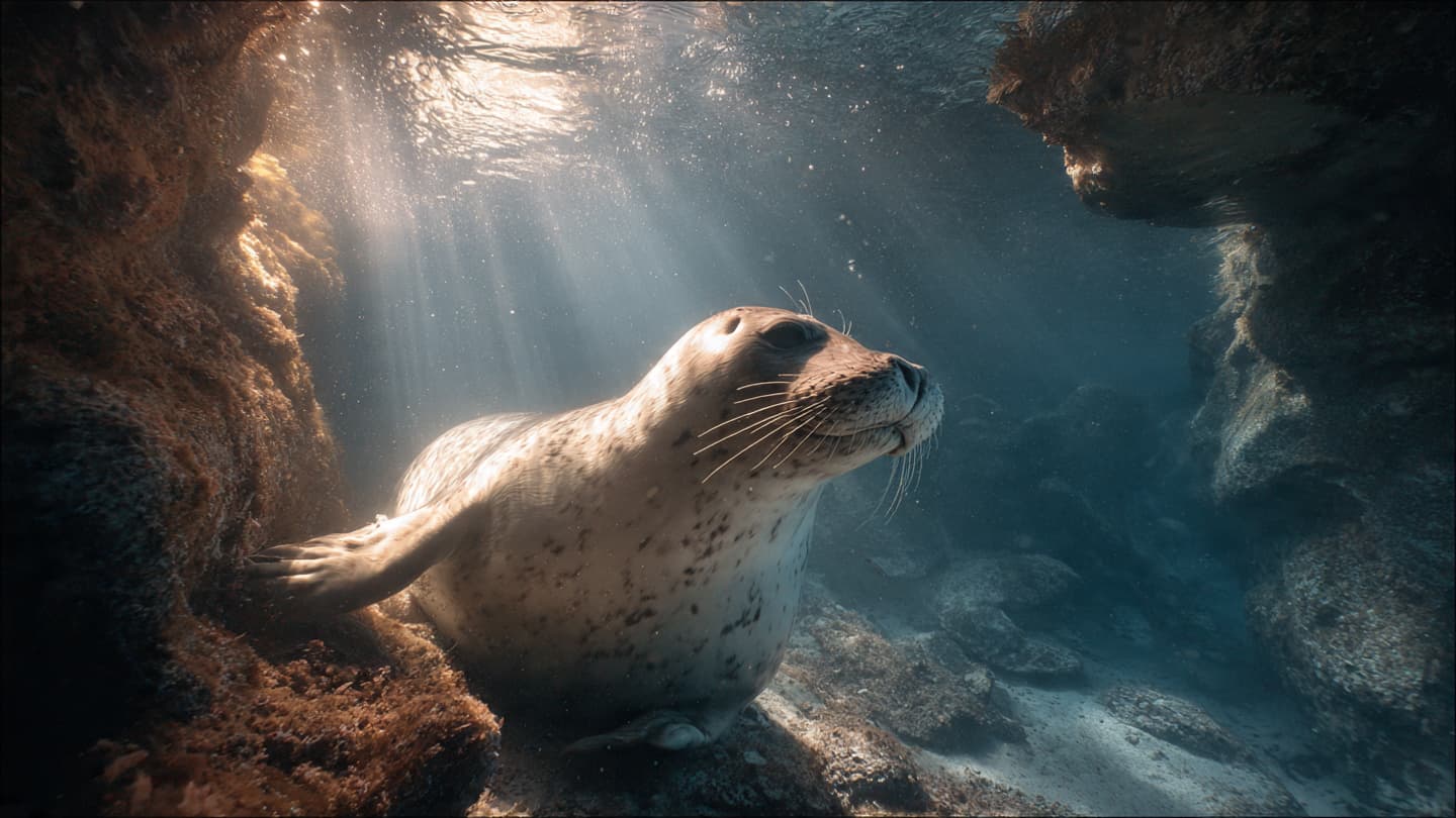Beneath Coastal Waters, Rare Seals Are Searching for Quiet Refuge