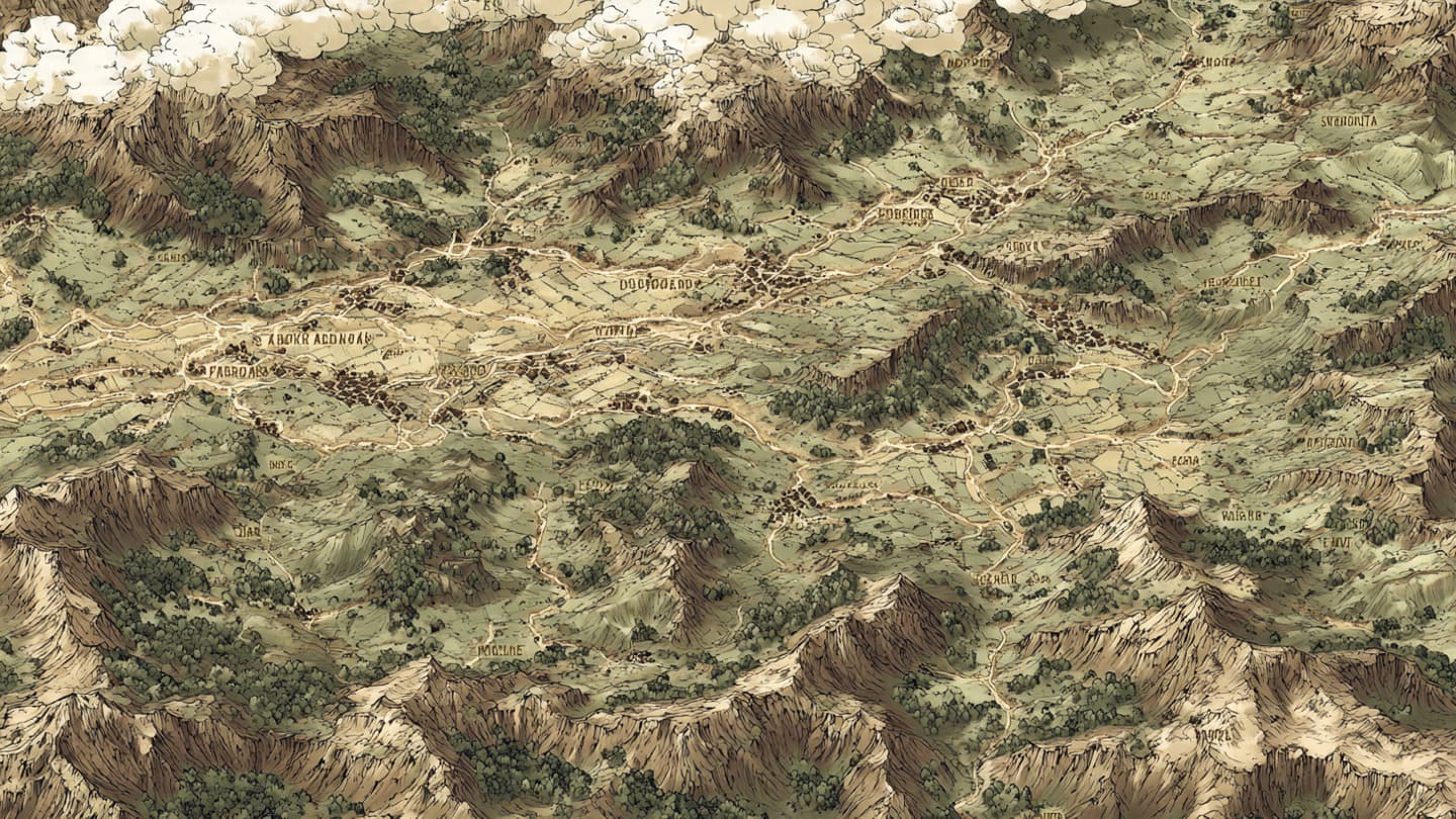 From Mountain Roads to Urban Silence: The Delicate Tension of a City at the Edge of Presence