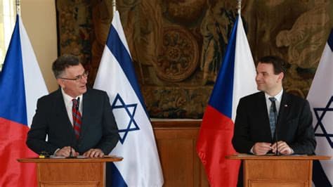 Czech Foreign Minister Vows to Block EU Sanctions Against Israel After Meeting with Gideon Sa'ar