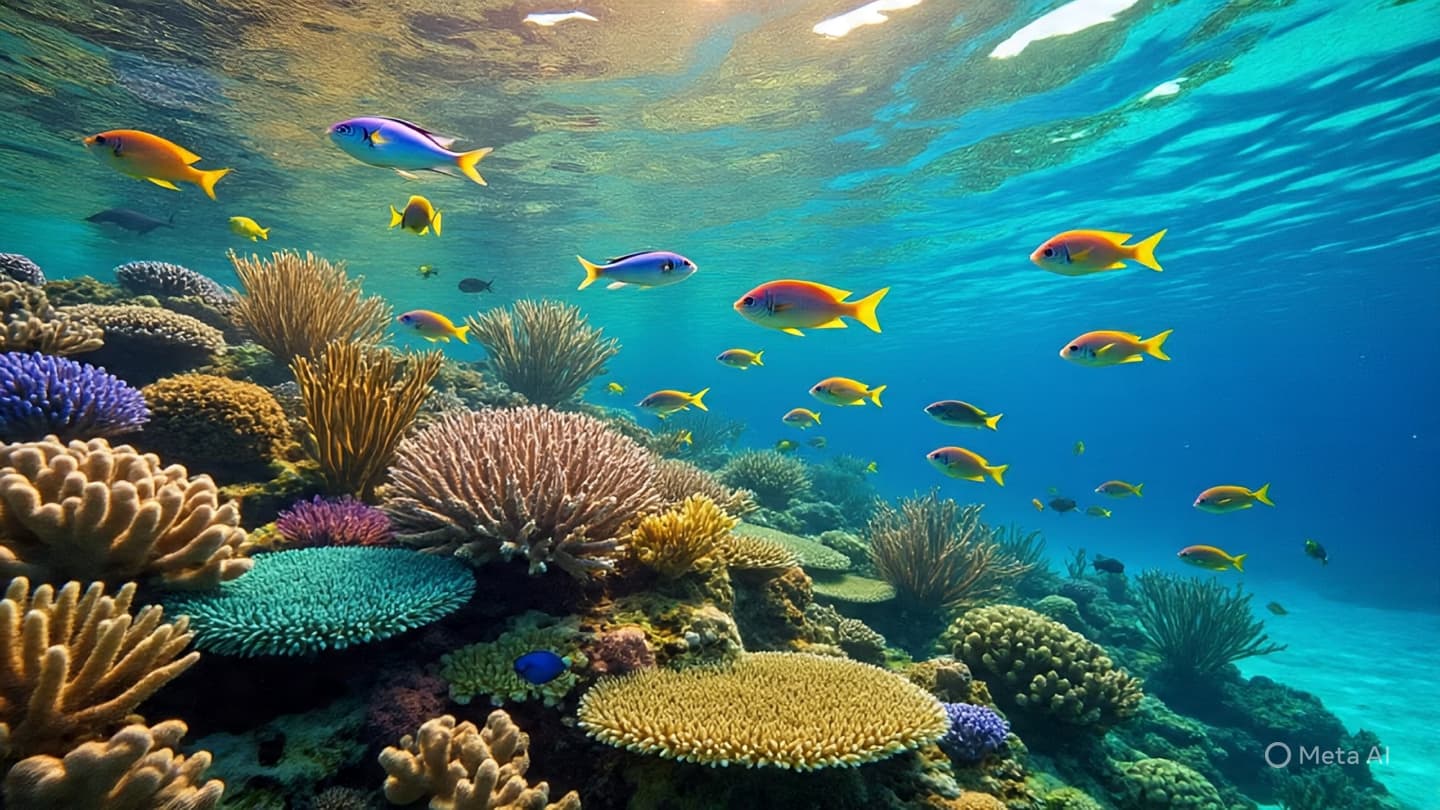 Where the Coral Breathes Again: A Narrative of Tides and the New Azure Peace Where the Coral Breathes Again: A Narrative of Tides and the New Azure Peace