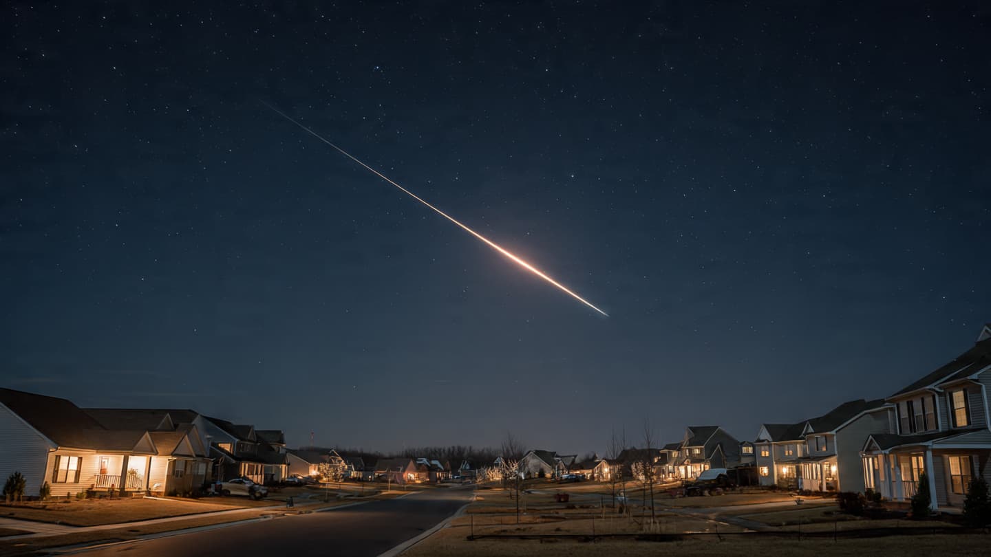 A Brief Light Across the Sky Leaves Lasting Questions A Brief Light Across the Sky Leaves Lasting Questions
