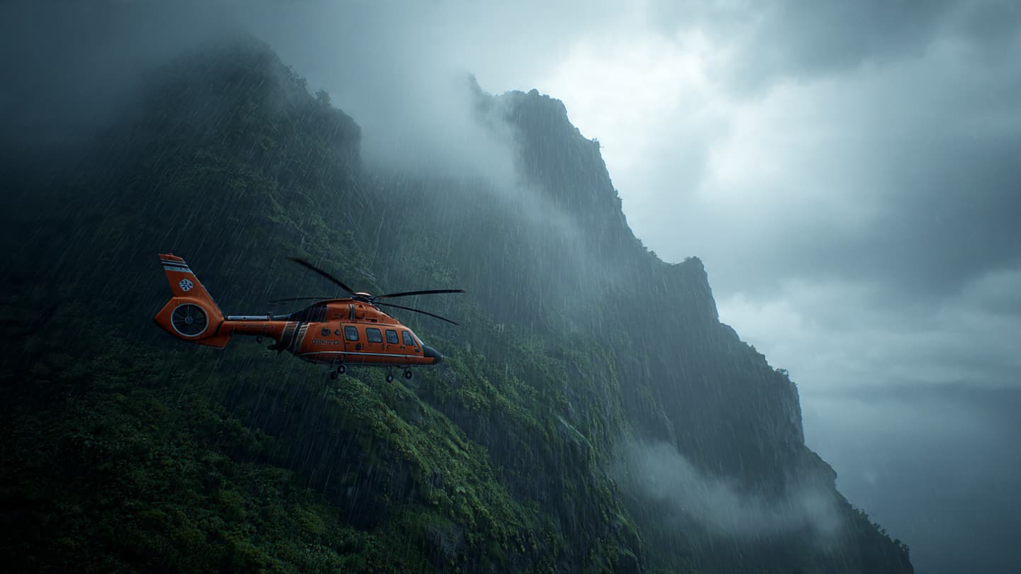 Where the Peak Meets the Heavy Cloud, A Reflection on the Rescue in the Mist Where the Peak Meets the Heavy Cloud, A Reflection on the Rescue in the Mist