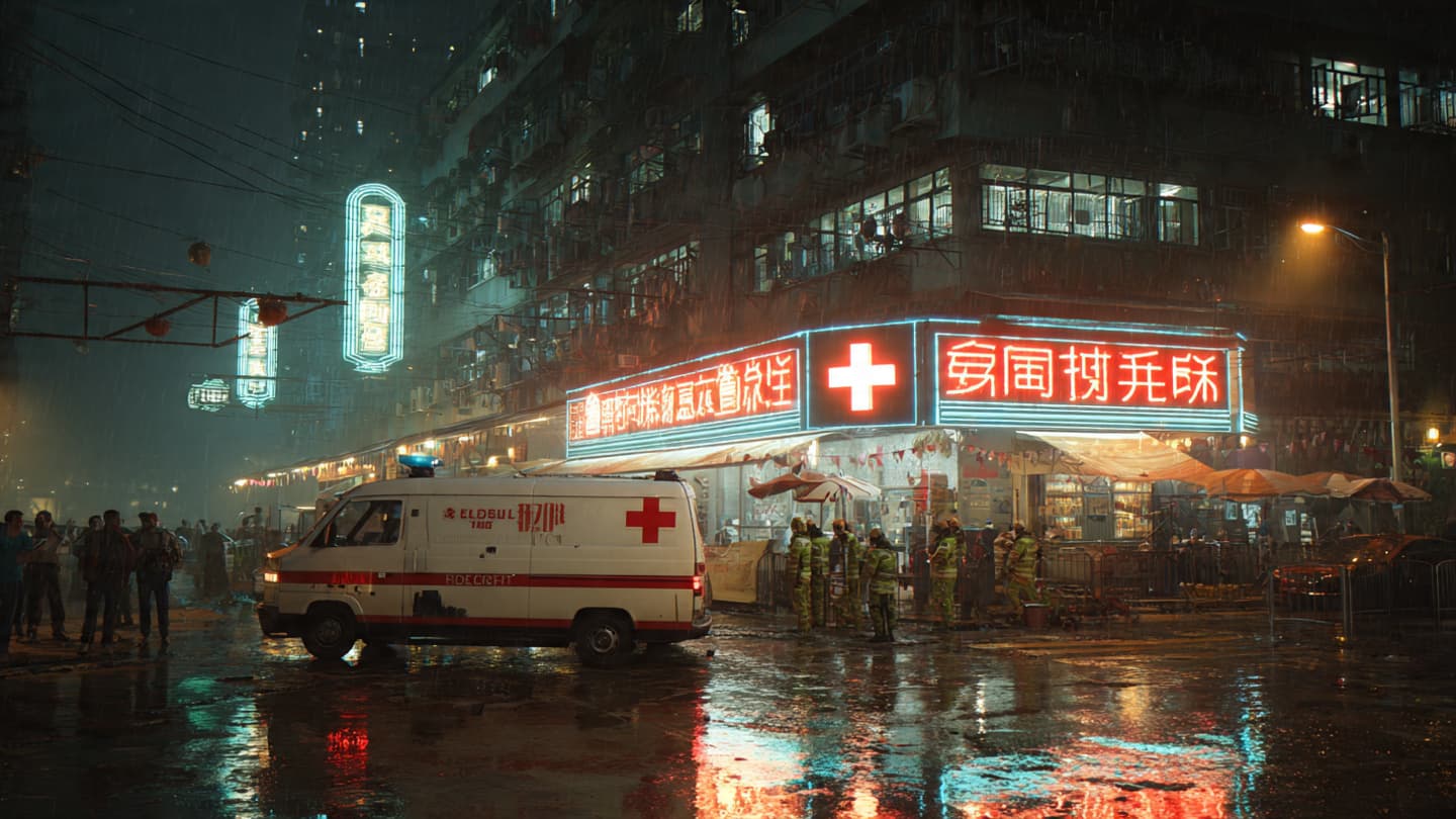 An Ordinary Evening in Shanghai Suddenly Turned Fragile