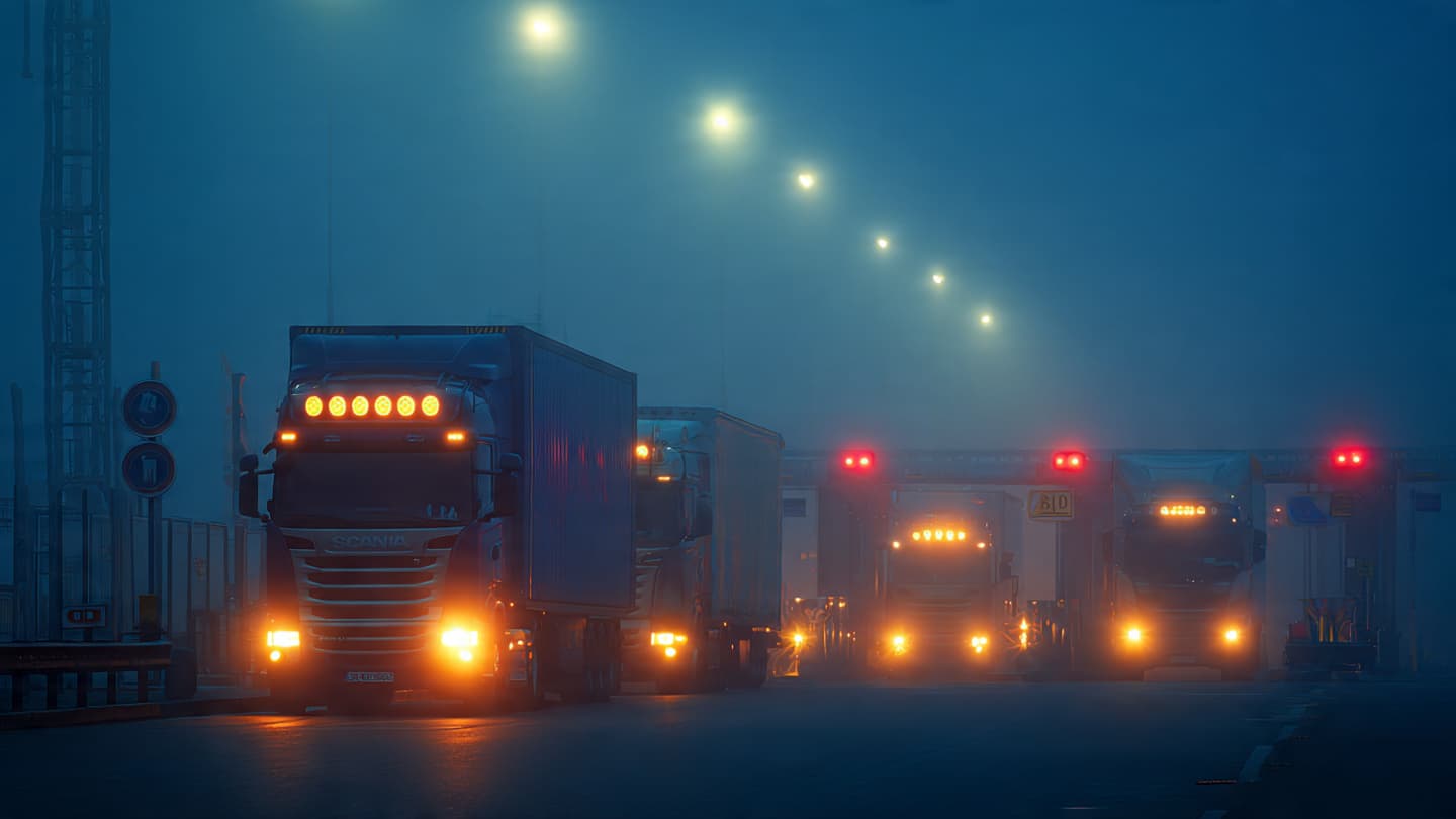 Where the Asphalt Meets the Earthy Scent: Watching the Unloading of a Shadow