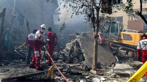 Iran Vows No Surrender as Air Strikes Target Tehran Airport Iran Vows No Surrender as Air Strikes Target Tehran Airport