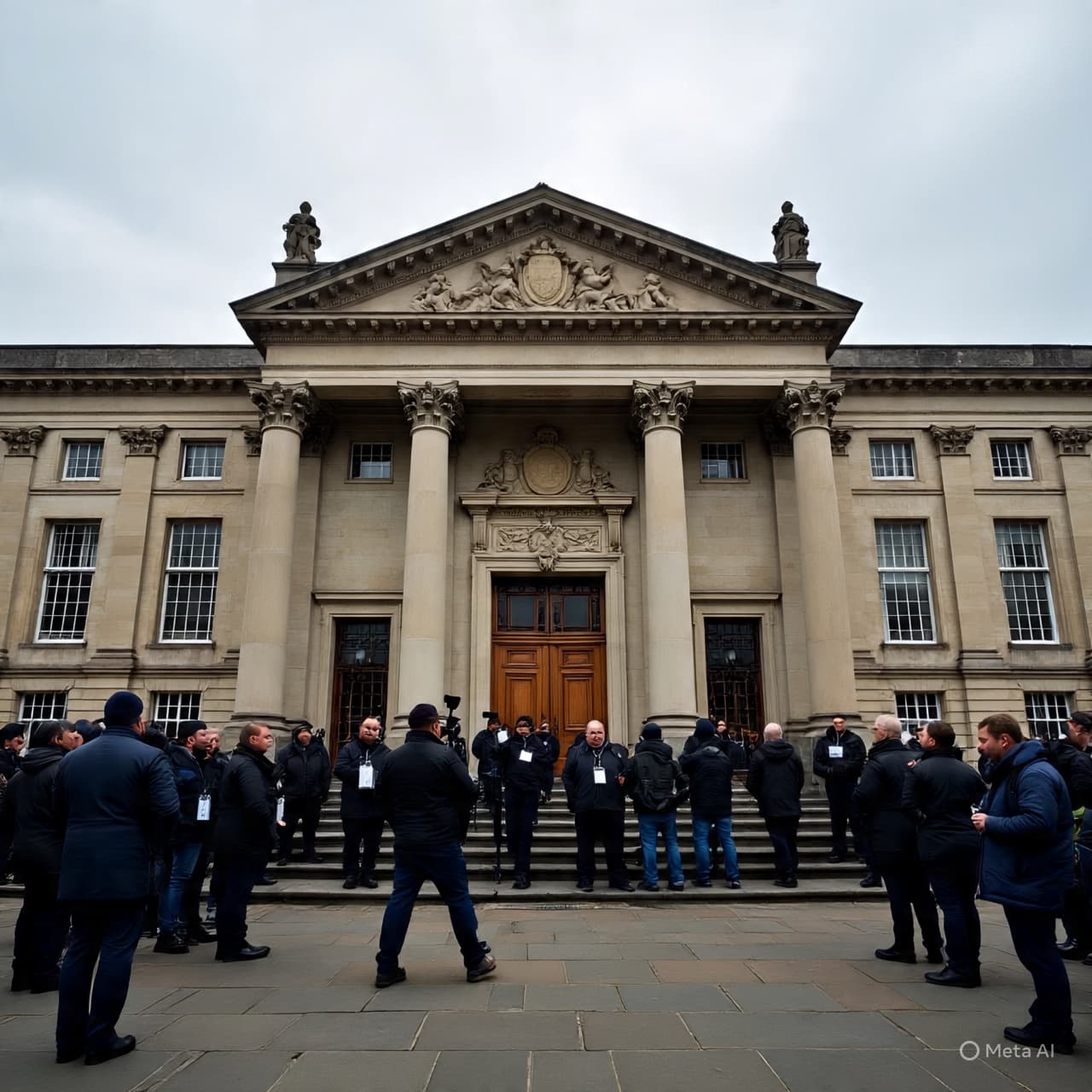 Echoes of the Troubles: Security Tightens as Gerry Adams Faces Court Questions Echoes of the Troubles: Security Tightens as Gerry Adams Faces Court Questions
