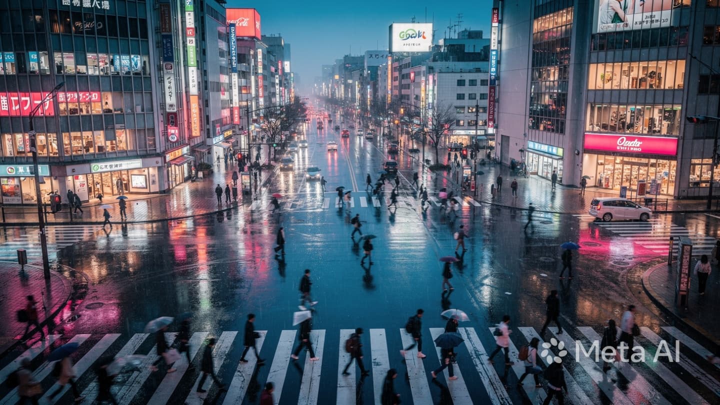 Beneath the Cold Sapporo Sky: A Narrative of the Sidewalk and the Calculated Collision Beneath the Cold Sapporo Sky: A Narrative of the Sidewalk and the Calculated Collision