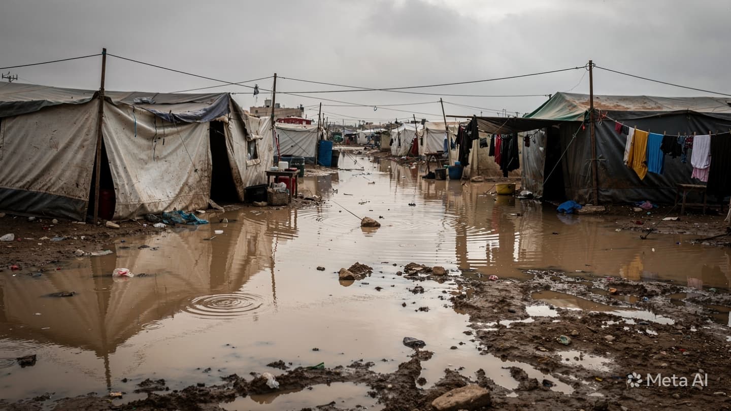 Deadly Flooding Strikes Deir Al-Balah: Four Civilians Confirmed Dead Amid Heavy Rainfall And Infrastructure