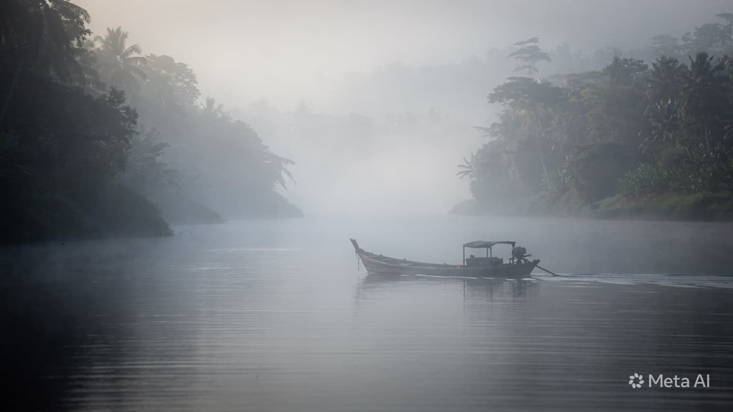 Between the River Banks: A Morning of Mist, Broken Timbers, and Lost Commutes