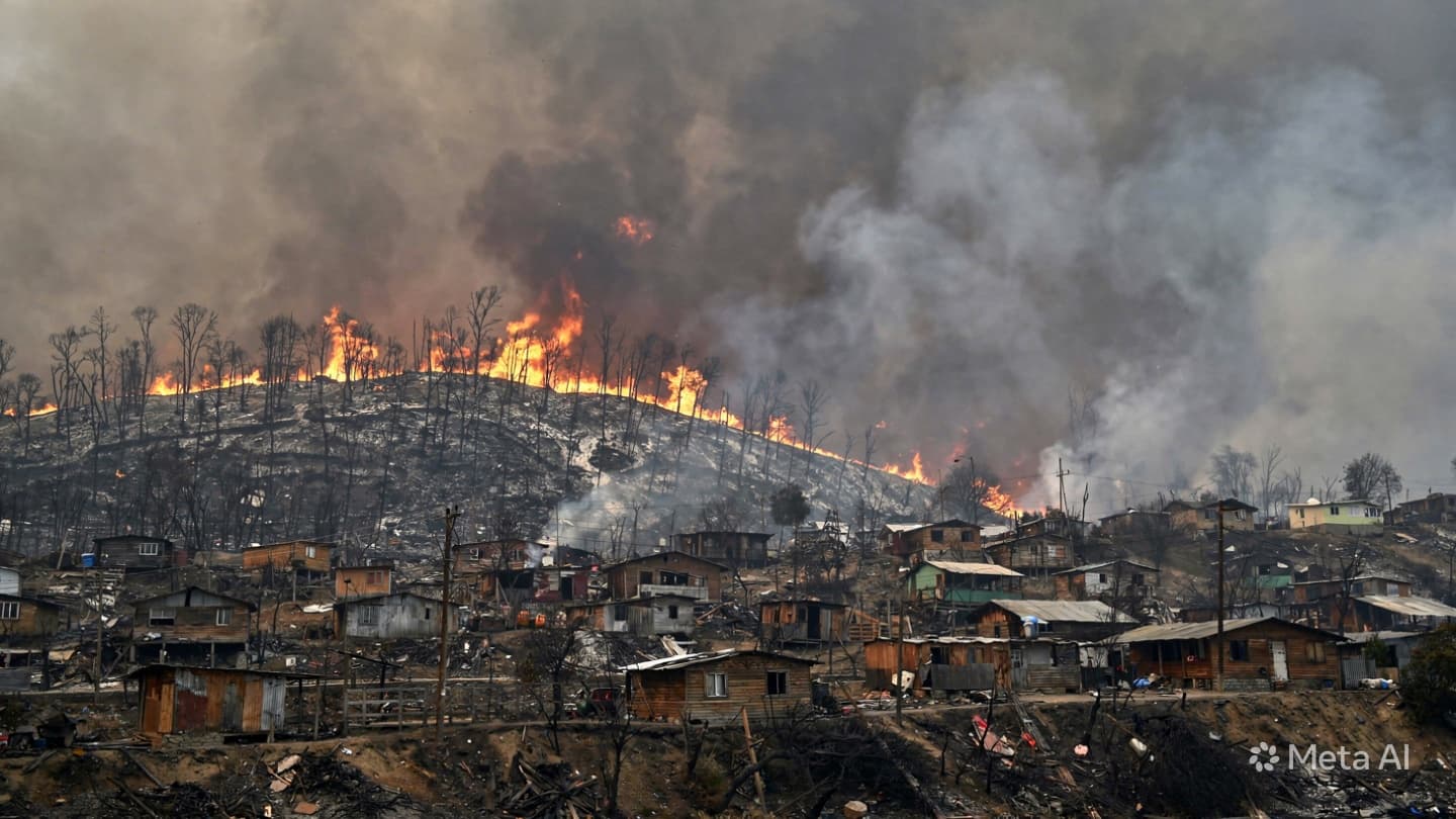 Coastal Wildfire Disaster: Seven Confirmed Dead as Blazes Destroy Chilean Fishing Community Coastal Wildfire Disaster: Seven Confirmed Dead as Blazes Destroy Chilean Fishing Community