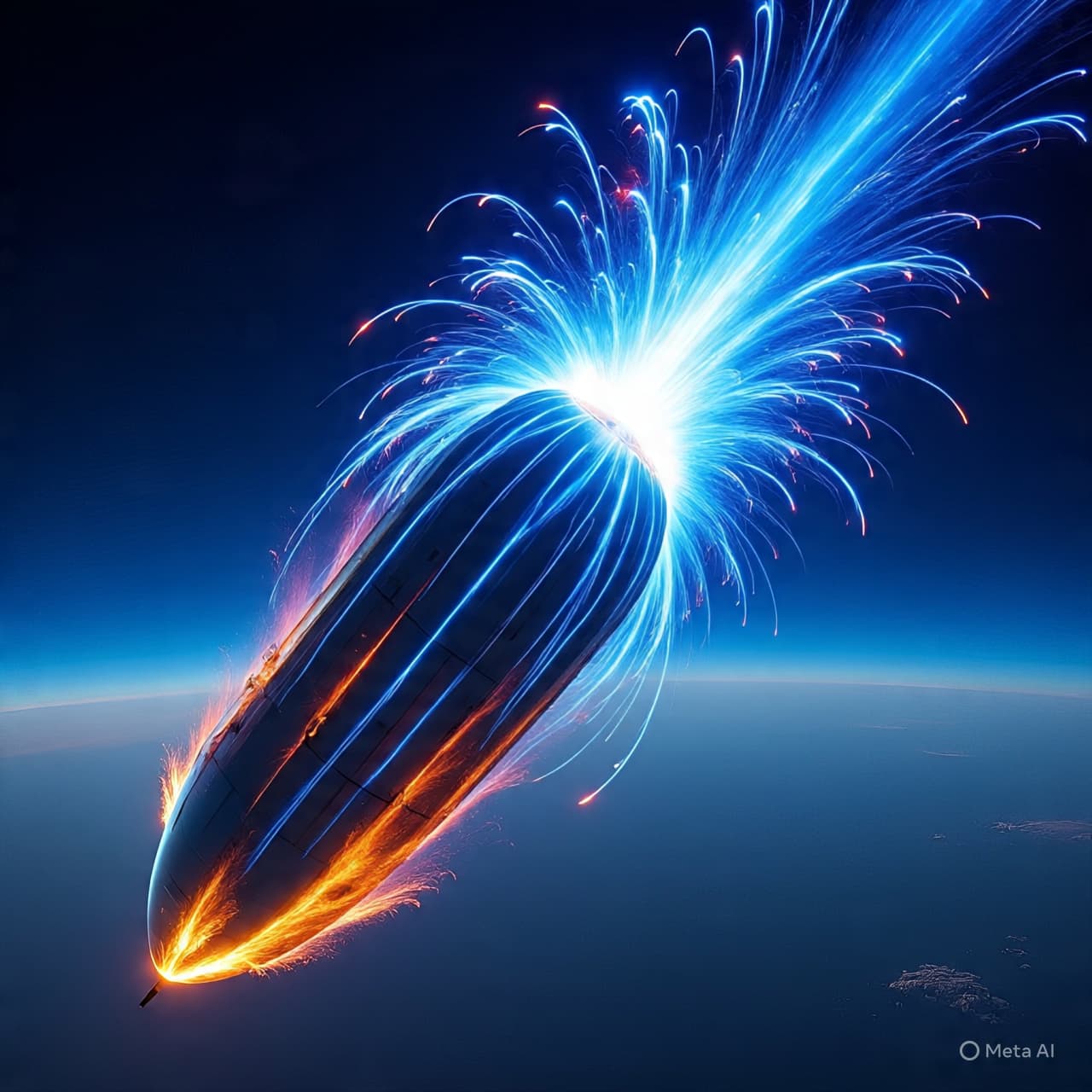 What Does It Mean to Fall Back to Earth Inside a Flame? What Does It Mean to Fall Back to Earth Inside a Flame?