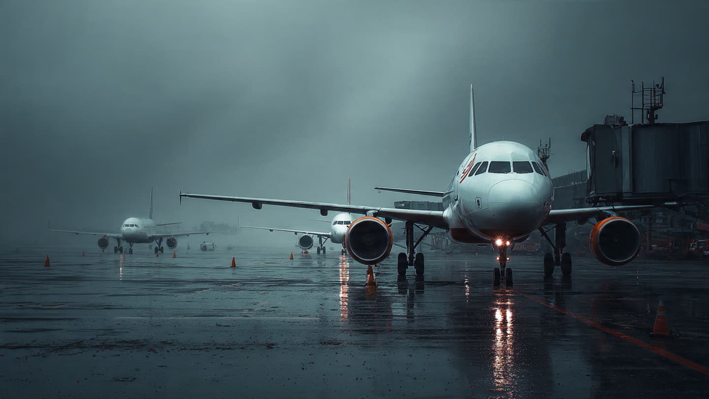 When the Runway Meets the Rain: A City Confronts Nature’s Timing