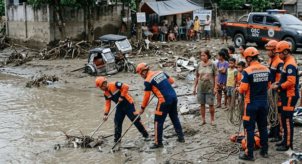 Flash Floods Turn Fatal in General Santos City; Missing Woman Found Dead Flash Floods Turn Fatal in General Santos City; Missing Woman Found Dead