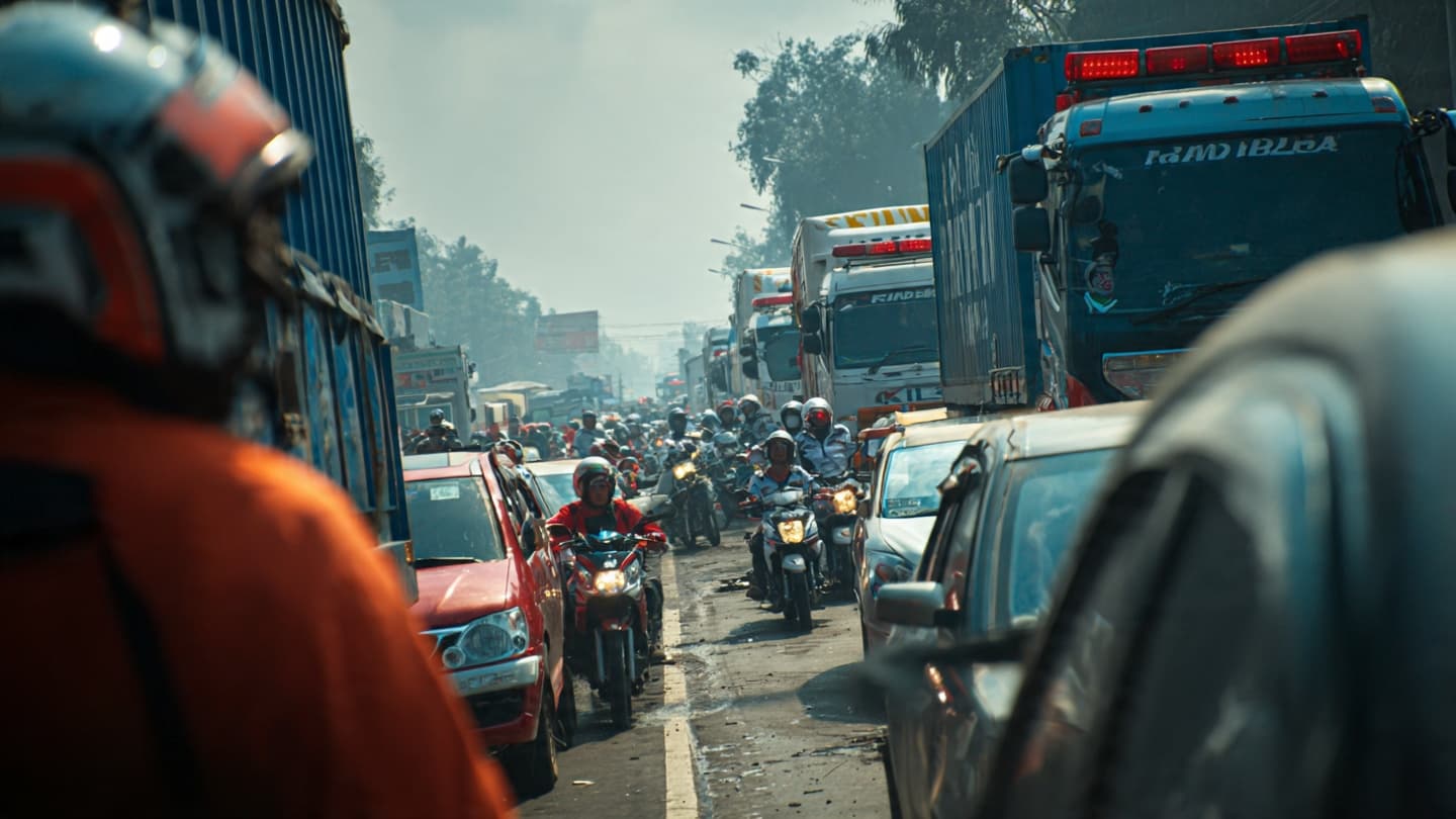 A Chain Reaction on Pantura Interrupted the Rhythm of Northern Java
