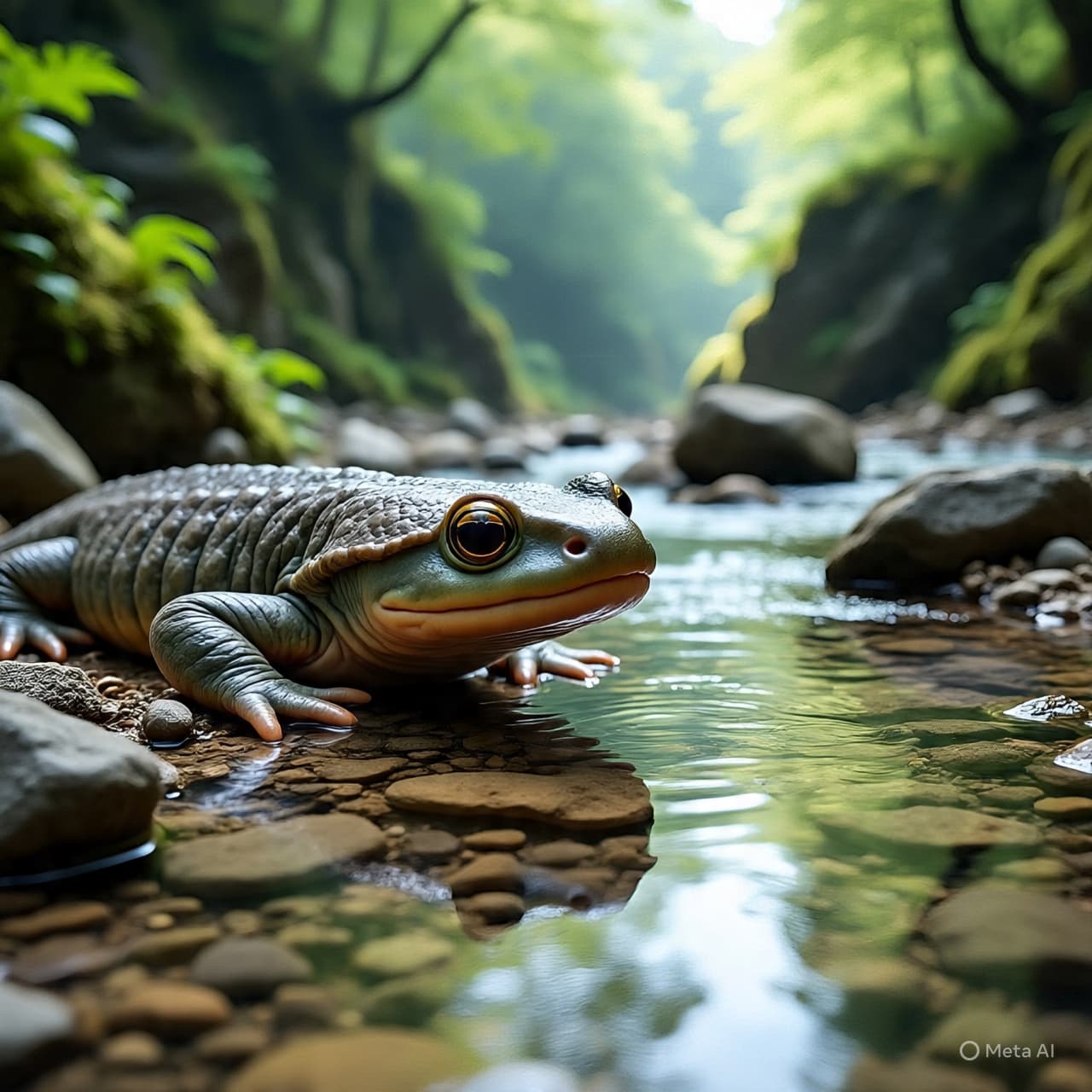 When Size Becomes Strategy: The Giant Salamander’s Dietary Turning Point When Size Becomes Strategy: The Giant Salamander’s Dietary Turning Point