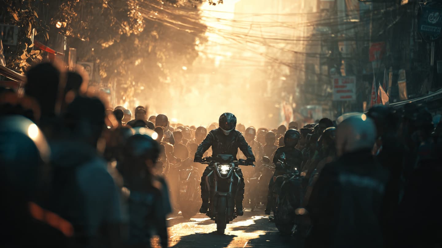 Amid Jakarta’s Routine Traffic, One Ride Took an Unexpected Turn