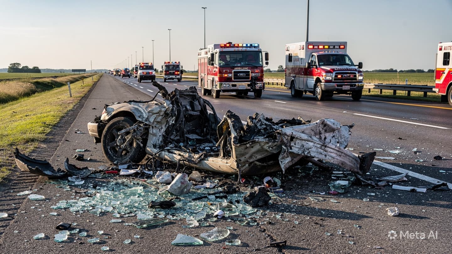 Riyadh-Dammam Highway Crash: Four Dead, Twelve Injured Following Massive Multi-Vehicle Pile-up On Desert Route Riyadh-Dammam Highway Crash: Four Dead, Twelve Injured Following Massive Multi-Vehicle Pile-up On Desert Route