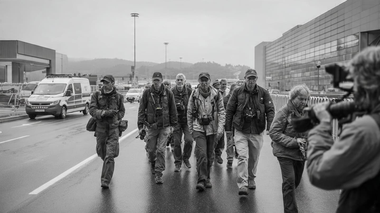 Relief at the Airport Quickly Turns Into Another Moment of Tension