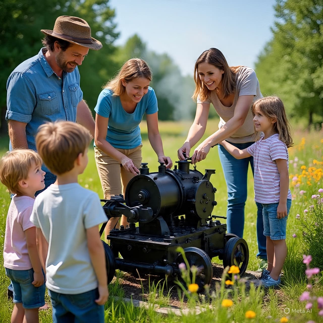 Where Pistons Meet Play: Families Breathing Life into Steam Where Pistons Meet Play: Families Breathing Life into Steam
