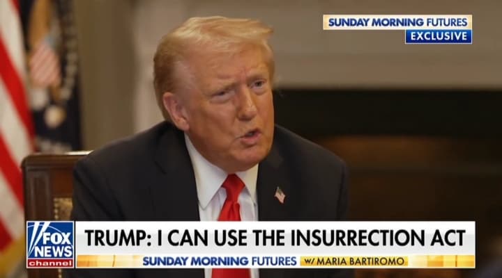 Trump Reminds Blue State Officials and 'Antifa Thugs' of 'UNQUESTIONED POWER' Under the Insurrection Act Trump Reminds Blue State Officials and 'Antifa Thugs' of 'UNQUESTIONED POWER' Under the Insurrection Act