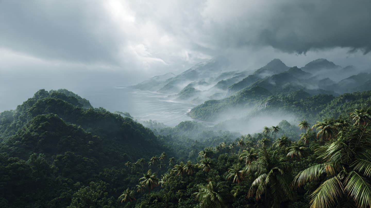 Beneath Rain-Filled Northern Skies, Volcanic Ash Begins Changing Water Across Fragile Vanuatu Island Communities Today