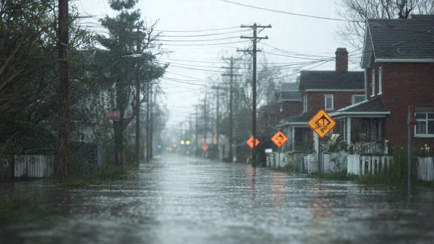 Where the Rain Refused to Fade, Ontario Watched Floodwaters Slowly Cross Familiar Streets Overnight