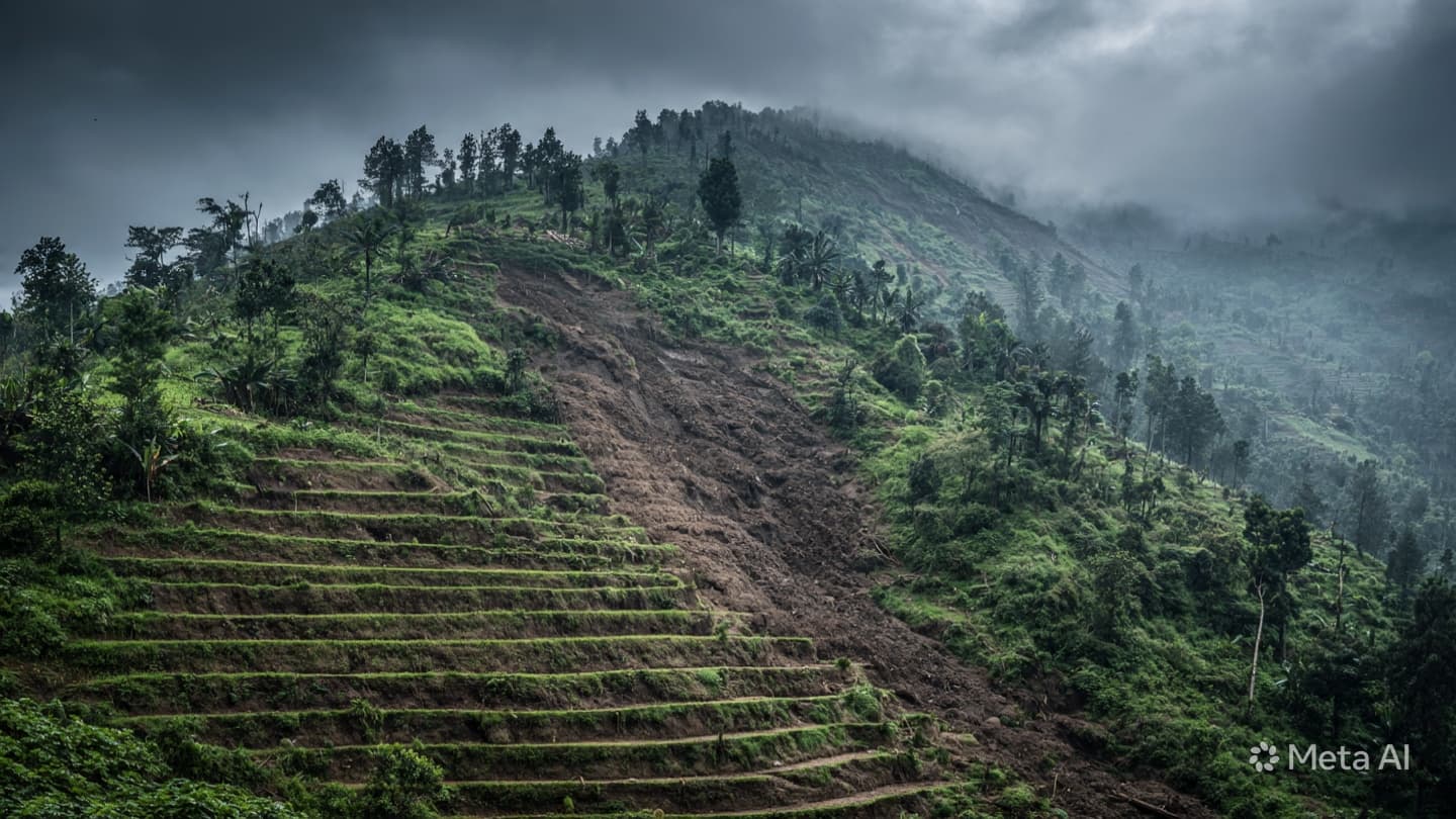 Beneath the Hillside Slopes: Reflections on a Sudden Morning When the Earth Gave Way Beneath the Hillside Slopes: Reflections on a Sudden Morning When the Earth Gave Way