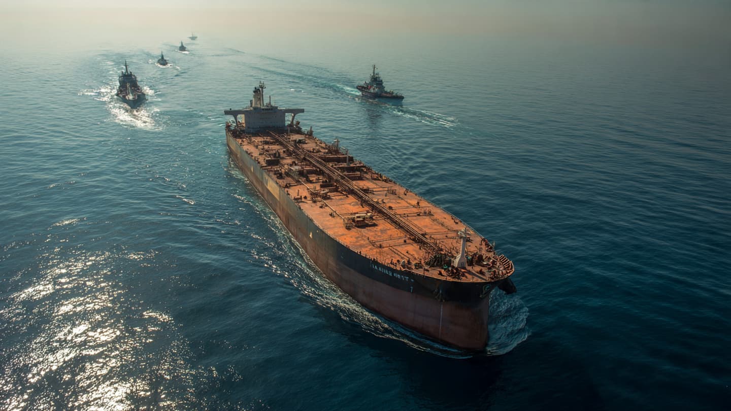A Narrow Sea Lane Became the Center of a New Global Trade Question