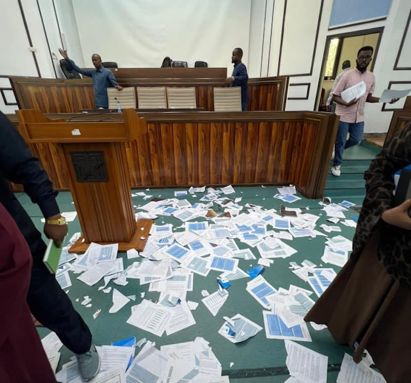 Chaos Erupts in Somalia’s Parliament Over Proposed Constitutional Amendments Chaos Erupts in Somalia’s Parliament Over Proposed Constitutional Amendments