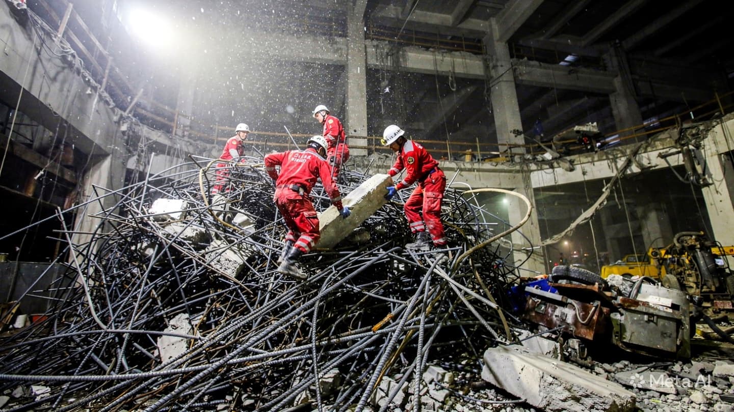 Deadly Building Collapse: Three Workers Killed After Concrete Deck Collapses at London Development Site Deadly Building Collapse: Three Workers Killed After Concrete Deck Collapses at London Development Site