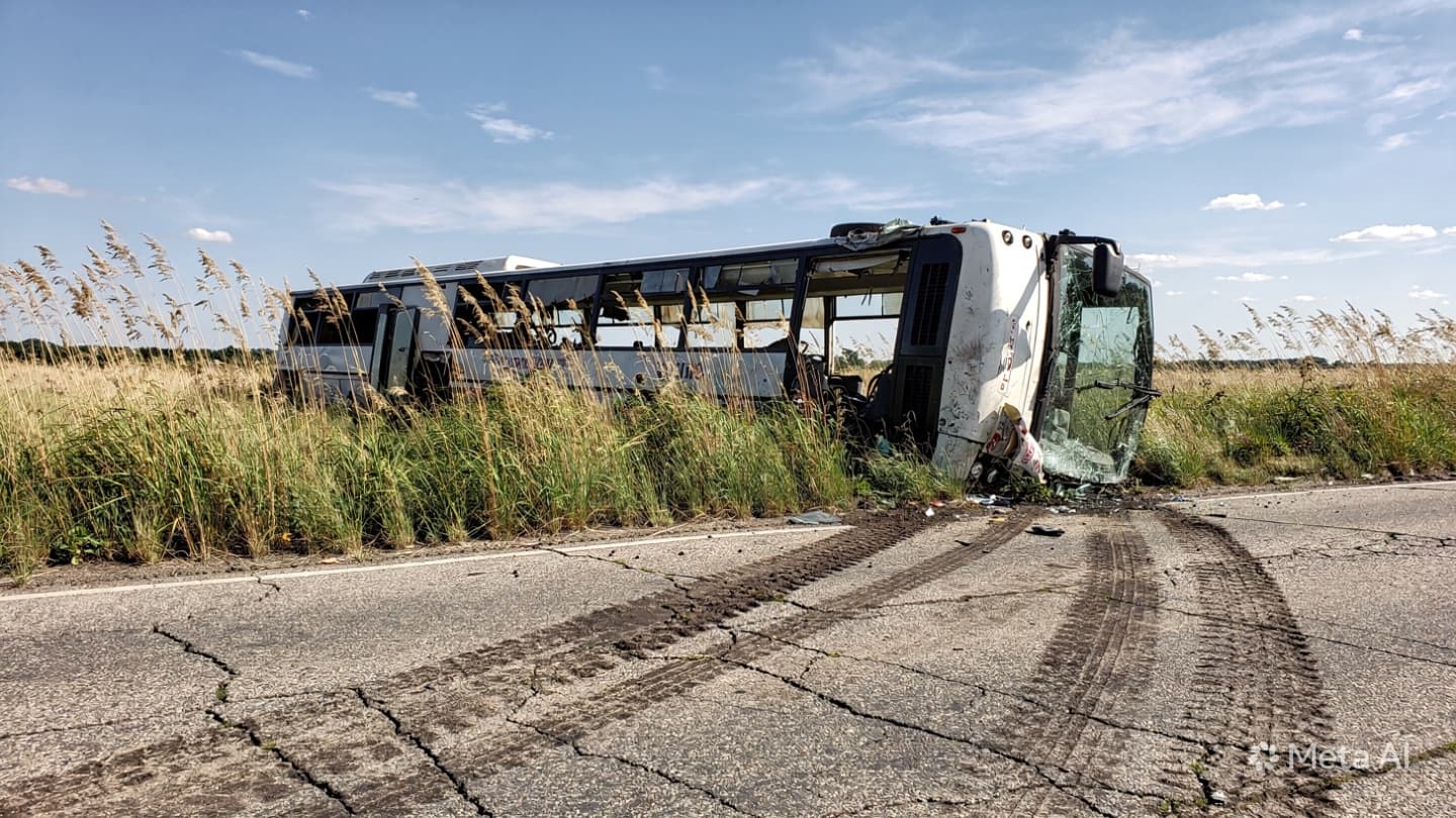 Accra-Kumasi Highway Disaster: Fatal Head-On Bus Collision Claims Five Lives Near Junction