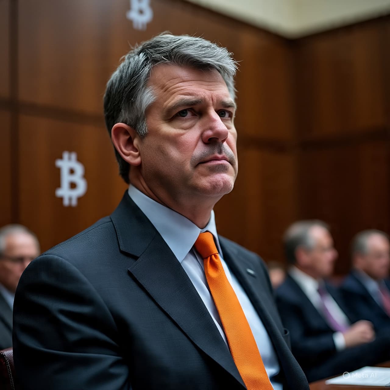 Michael Saylor in Orange: A Bold Statement to Push the Strategic Bitcoin Reserve Bill Michael Saylor in Orange: A Bold Statement to Push the Strategic Bitcoin Reserve Bill