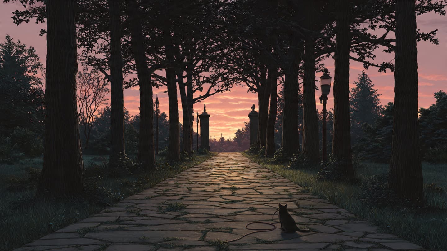 The Shadow on the Cobblestone: A Narrative of Sudden Leashes
