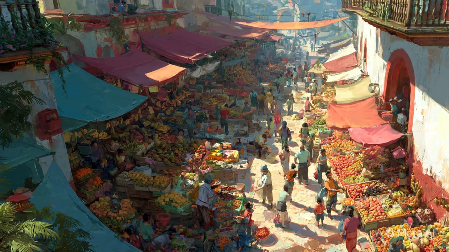 Between the Crowded Market and the Guard, A Soft Meditation on the New Public Spaces