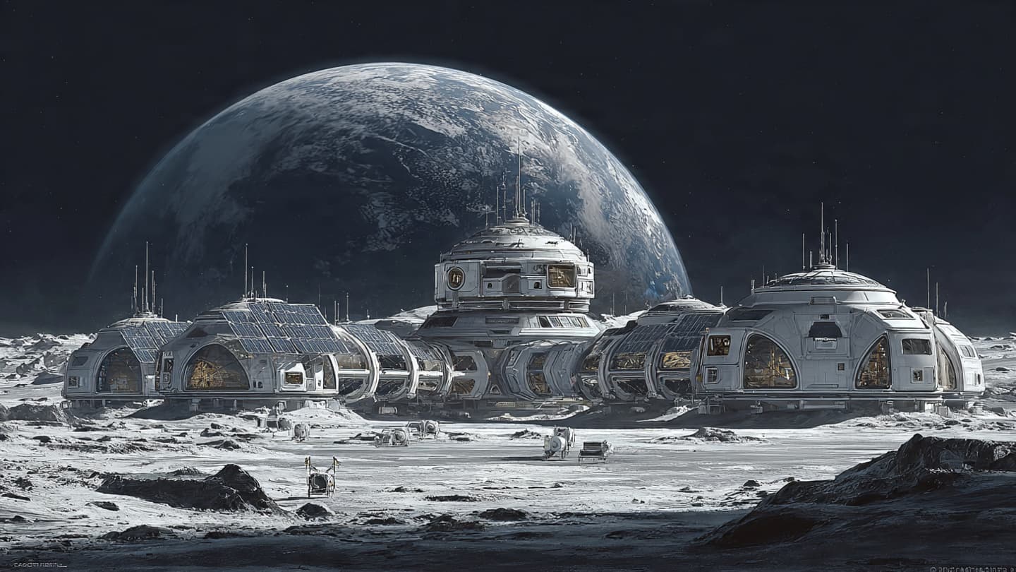 When the Moon Slowly Becomes Part of Human Engineering Plans