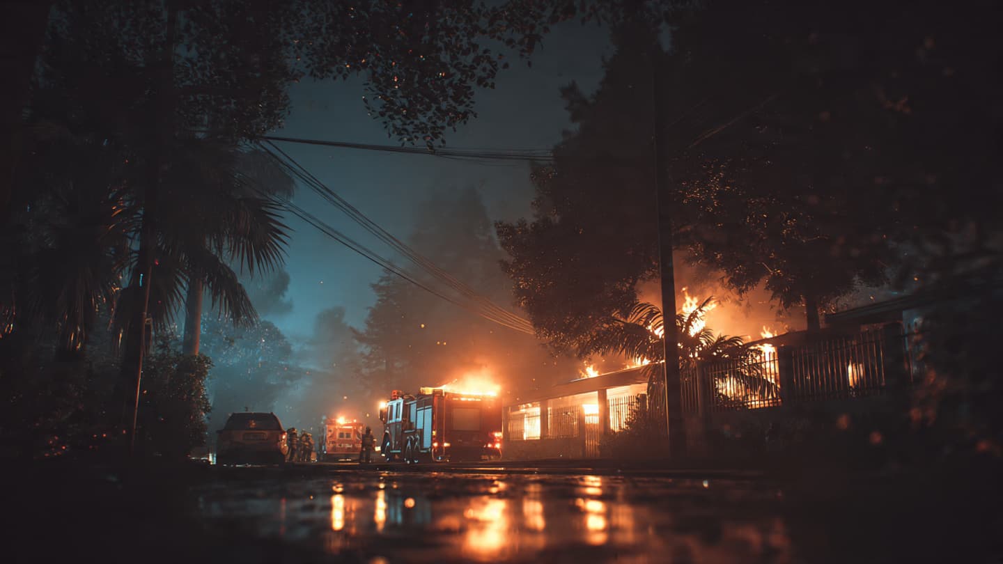 Where Flames Rose Through the Darkness, Central Paraguay Awoke Beneath Grief and Ashes Quietly Yesterday