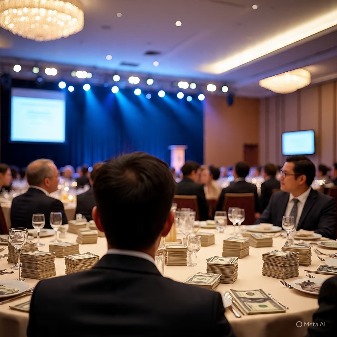 Under Bright Lights and Red Carpets: When a Corporate Gala Turned Cash Into Ceremony Under Bright Lights and Red Carpets: When a Corporate Gala Turned Cash Into Ceremony