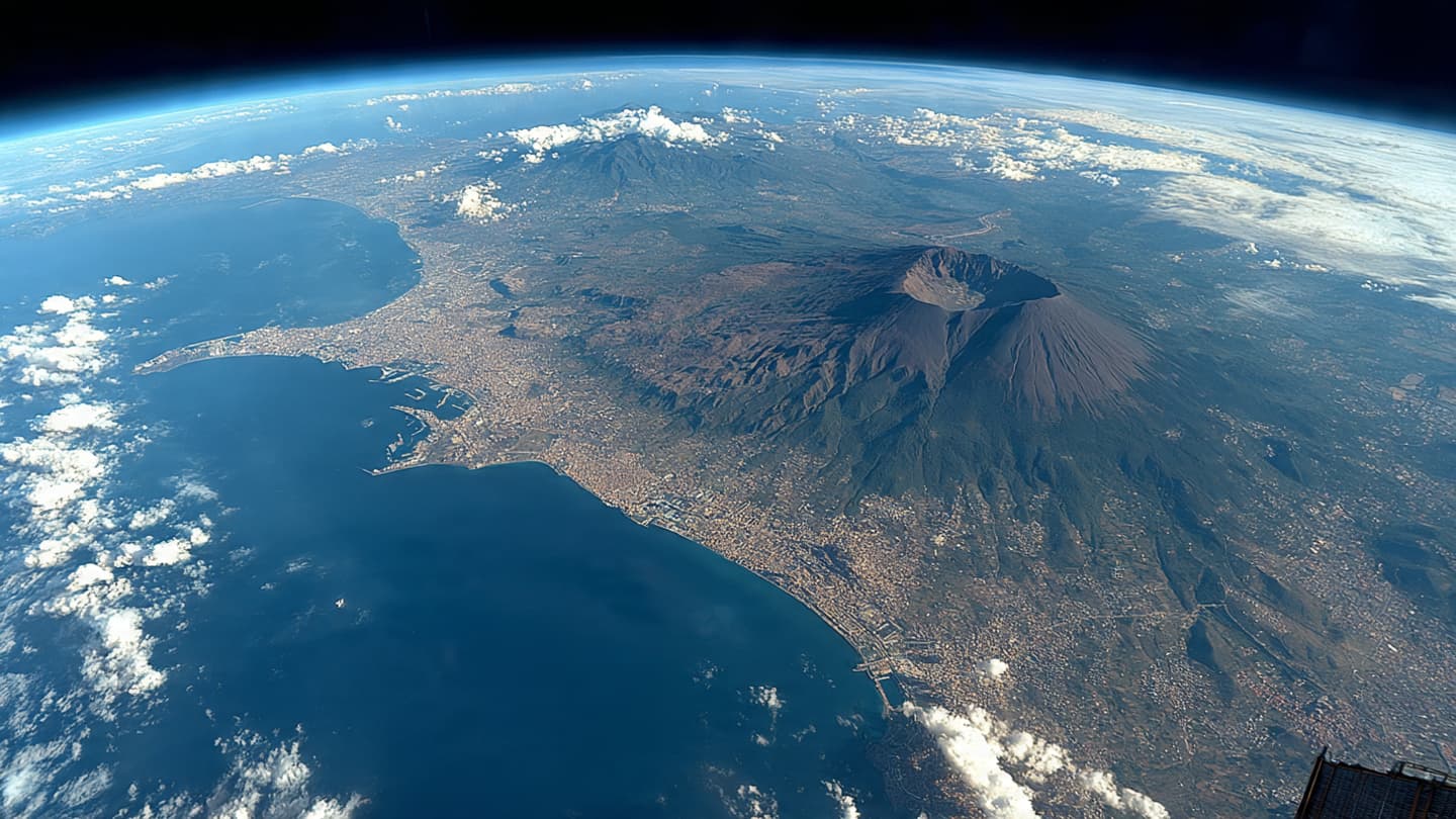 From Orbit, an Ancient Volcano Finds a New Perspective From Orbit, an Ancient Volcano Finds a New Perspective