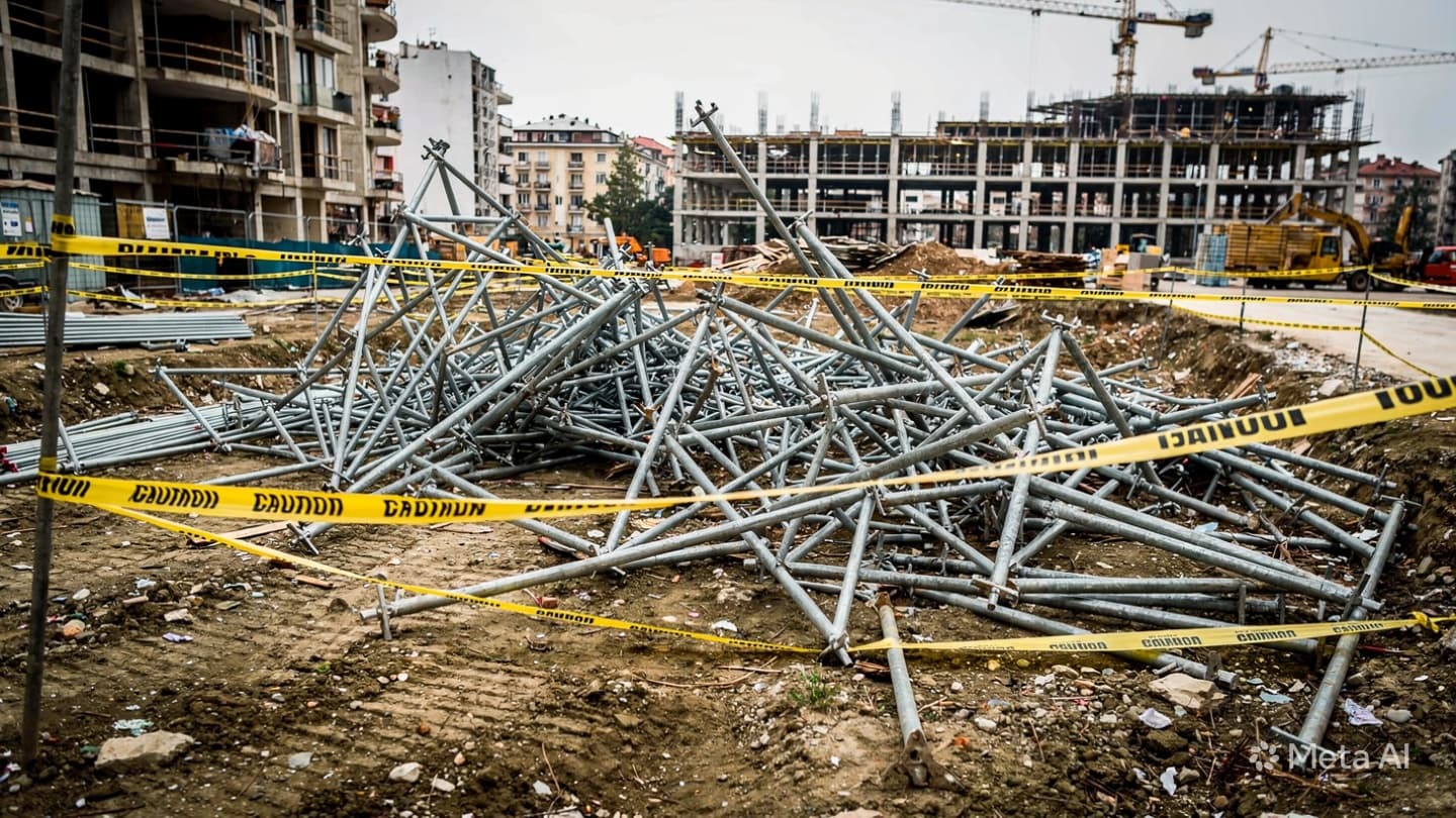 Tirana Construction Tragedy: Two Workers Killed Following Catastrophic Scaffolding Collapse At Building Site